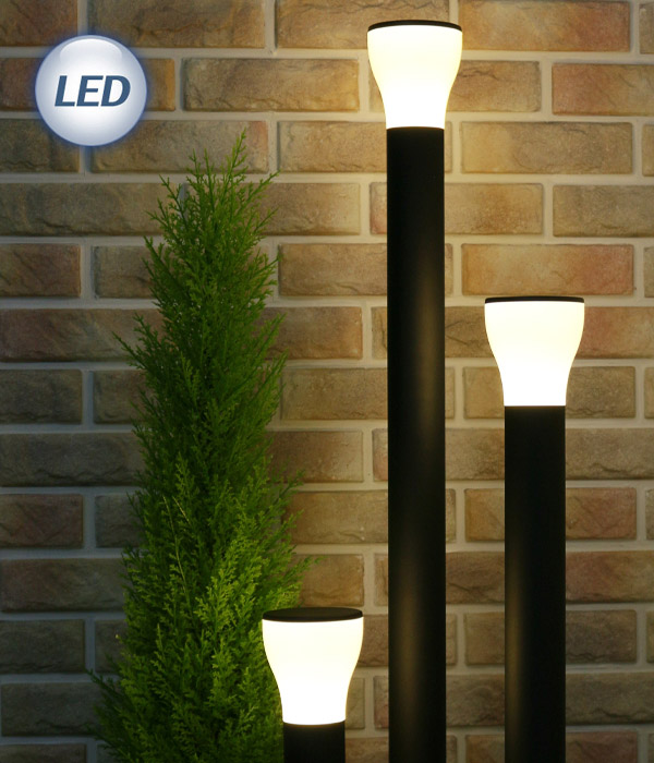 사하라 잔디등, 정원등, 야외조명 (블랙) (소 중 대 LED MR16 220V 전용)